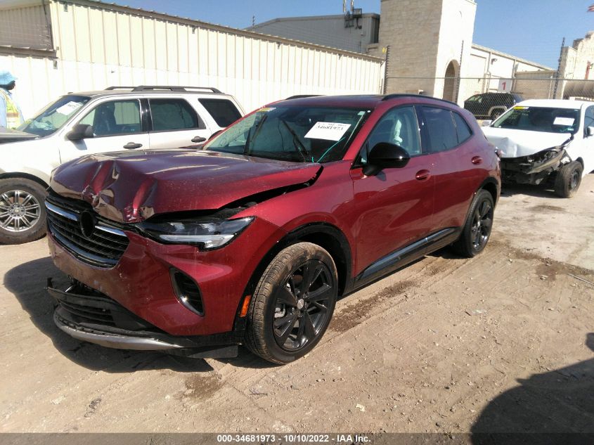2021 BUICK ENVISION ESSENCE VIN: LRBFZNR4XMD089592