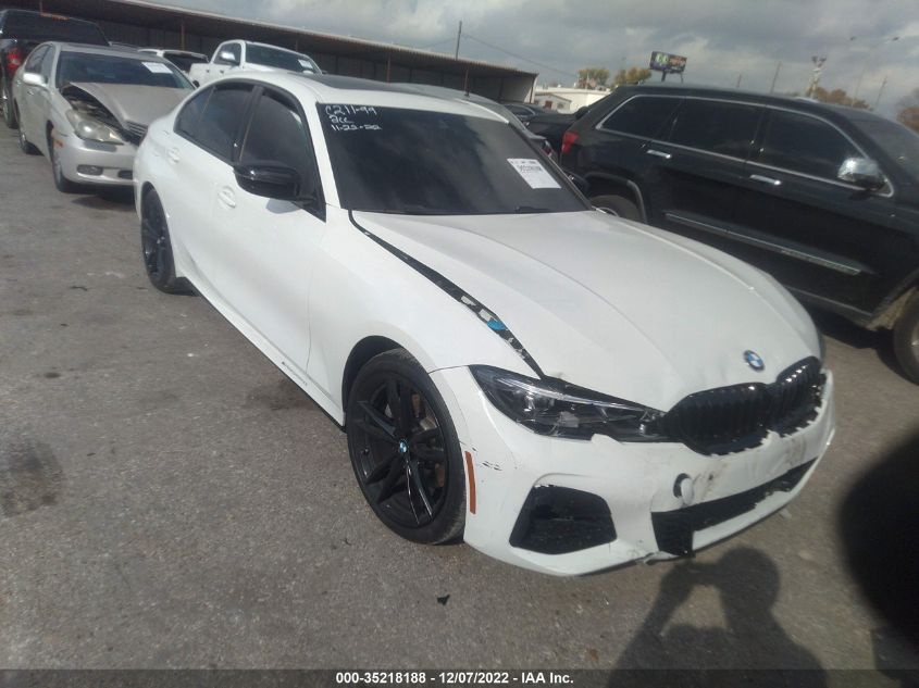 2022 BMW 3 SERIES 330I XDRIVE VIN: 3MW5R7J08N8C65780