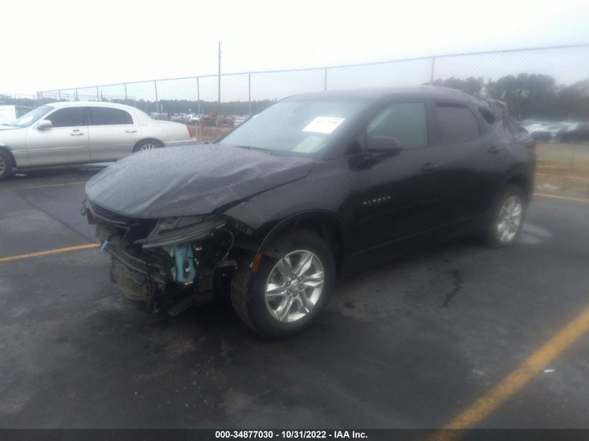 2021 CHEVROLET BLAZER LT VIN: 3GNKBHRS2MS505467