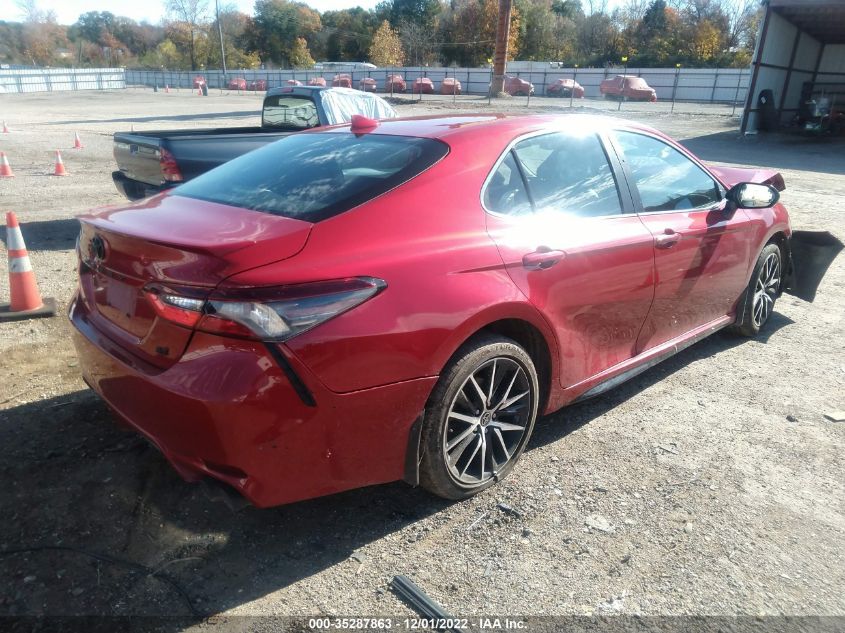 2021 TOYOTA CAMRY SE VIN: 4T1T11AKXMU447672