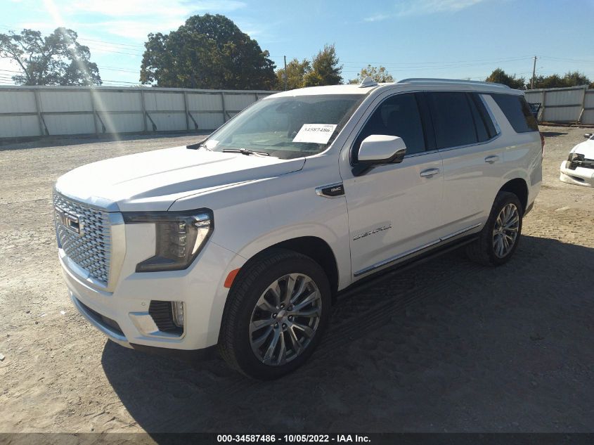 2022 GMC YUKON DENALI VIN: 1GKS2DKL1NR275689