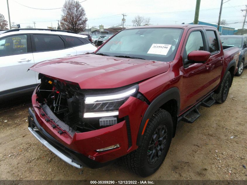 2022 NISSAN FRONTIER PRO-4X VIN: 1N6ED1EK9NN695323