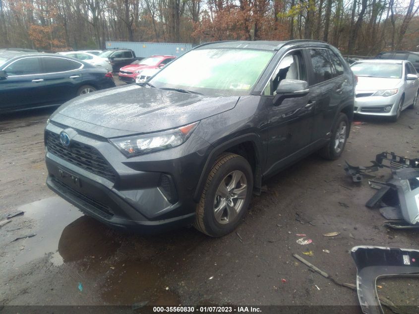 2022 TOYOTA RAV4 HYBRID LE VIN: JTMMWRFV1ND146902