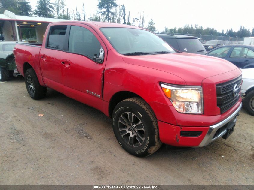 2022 NISSAN TITAN SV VIN: 1N6AA1EC4NN103990