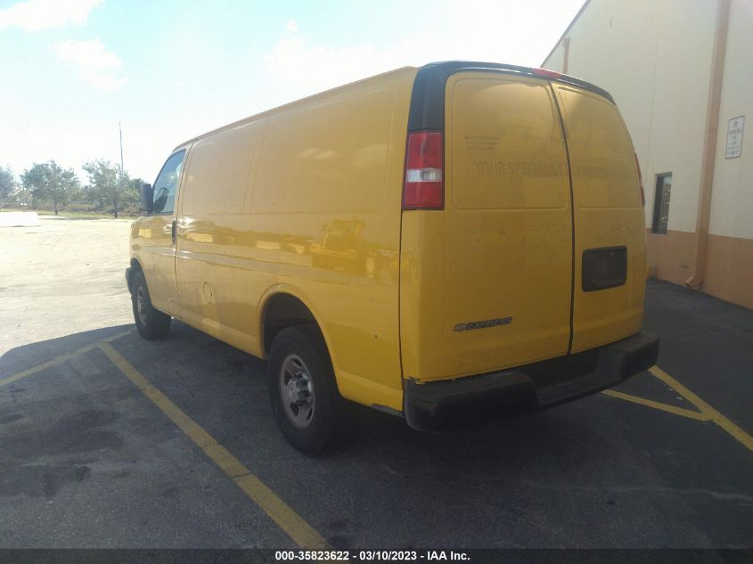 2021 CHEVROLET EXPRESS CARGO VAN VIN: 1GCWGAFP4M1145638