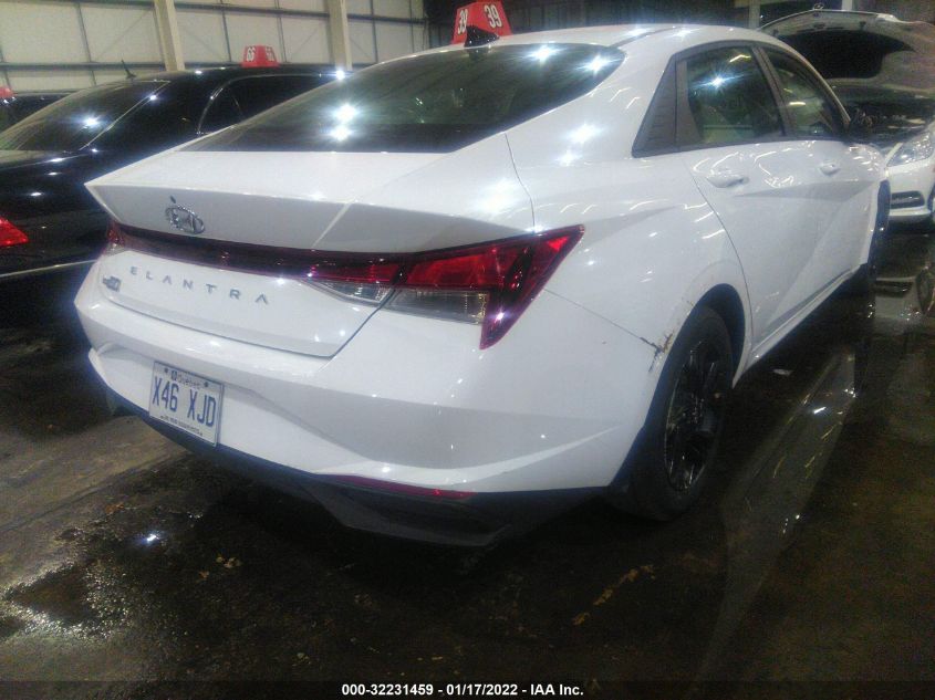 2021 HYUNDAI ELANTRA PREFERRED VIN: 00HLM4AGXMU086299