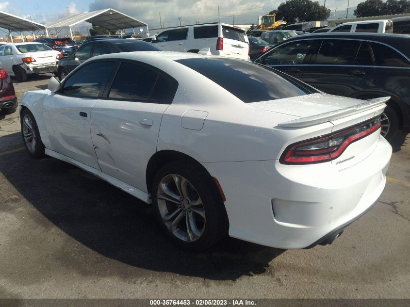 2022 DODGE CHARGER GT VIN: 2C3CDXHG8NH169802