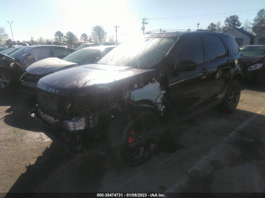 2020 LAND ROVER DISCOVERY SPORT S VIN: SALCJ2FXXLH862960