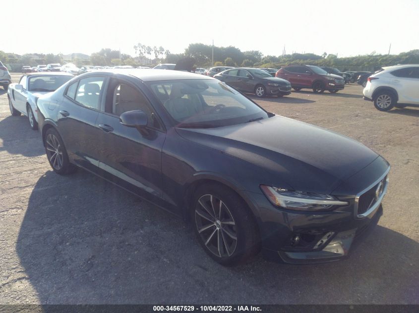 2021 VOLVO S60 MOMENTUM VIN: 7JR102FK8MG093969