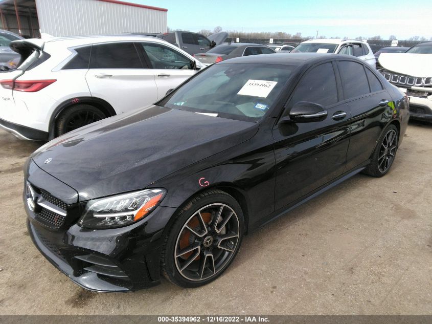 2021 MERCEDES-BENZ C-CLASS C 300 VIN: W1KWF8DB9MR610232