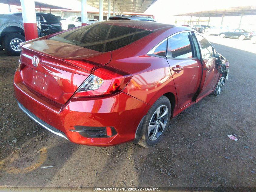 2021 HONDA CIVIC SEDAN LX VIN: 2HGFC2F69MH514151
