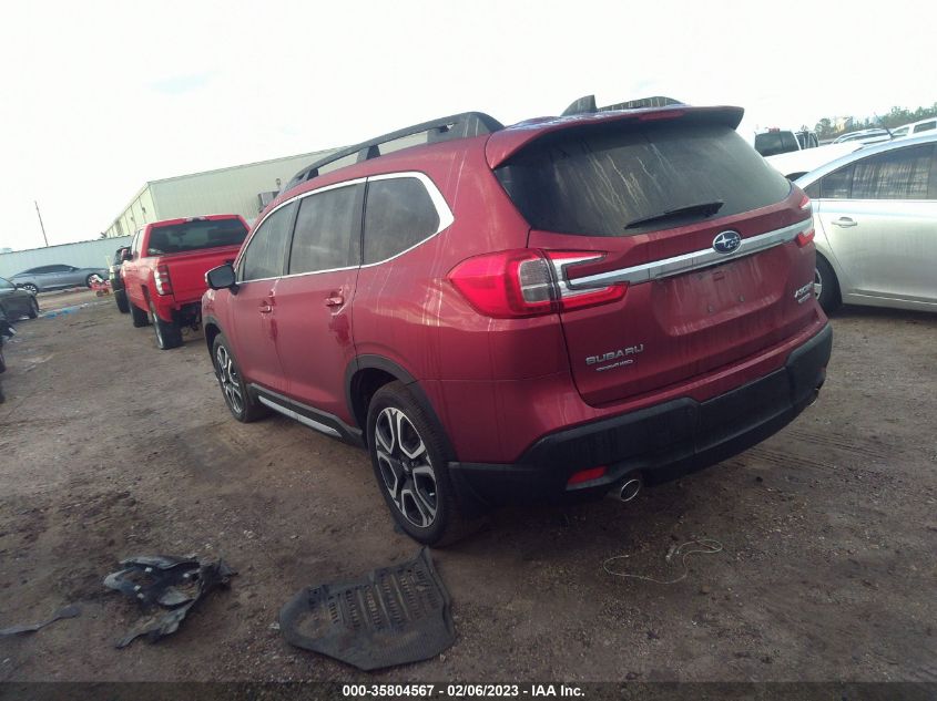 2023 SUBARU ASCENT LIMITED VIN: 4S4WMAUD7P3409666