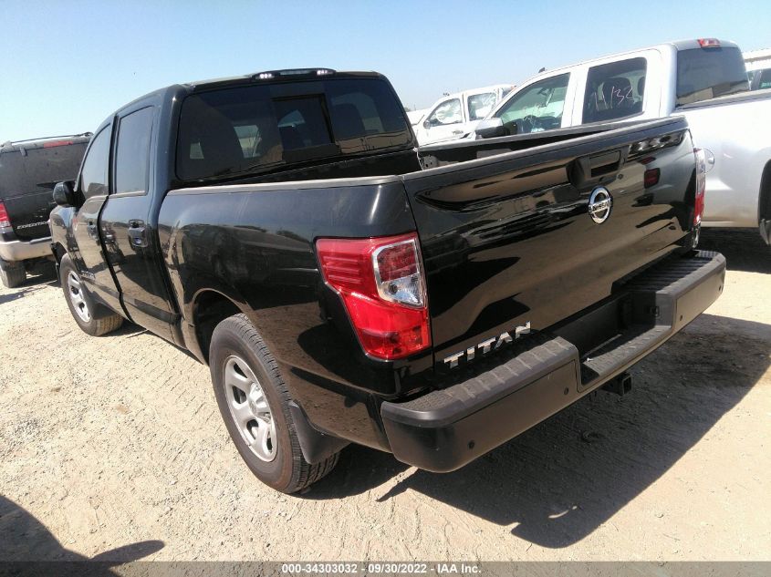 2021 NISSAN TITAN S VIN: 1N6AA1EE9MN527679