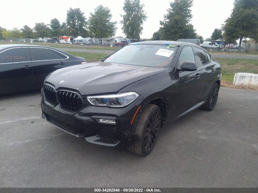 2021 BMW X6 M50I VIN: 5UXCY8C04M9E08150