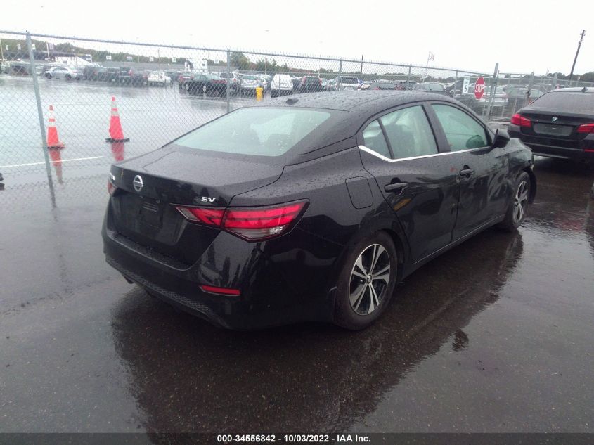 2021 NISSAN SENTRA SV VIN: 3N1AB8CV8MY218593