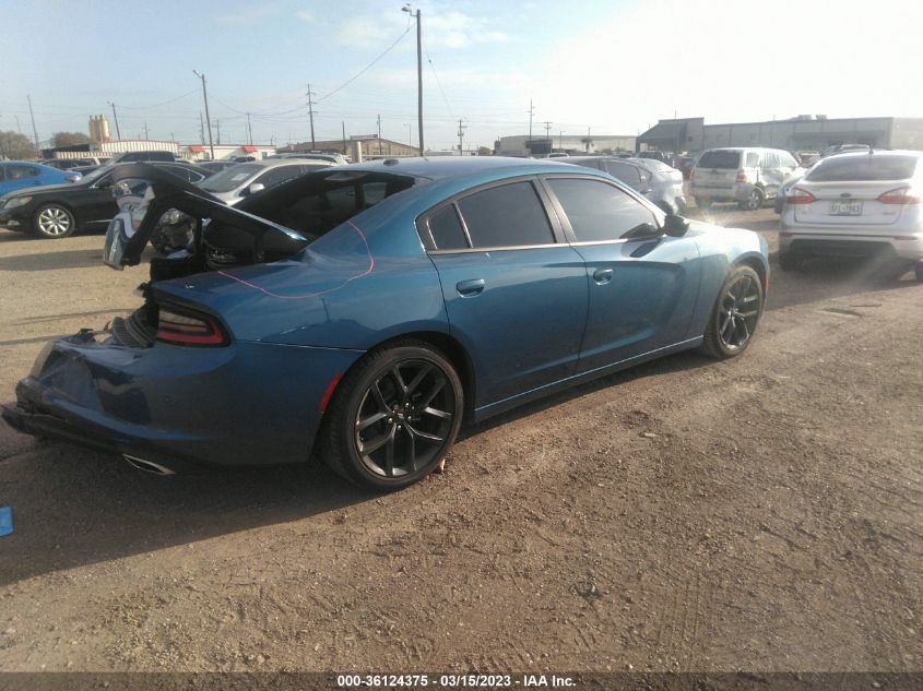 2022 DODGE CHARGER SXT VIN: 2C3CDXBG8NH183644