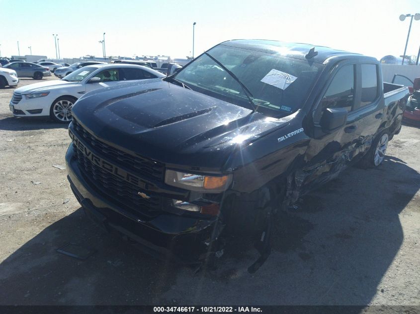 2021 CHEVROLET SILVERADO 1500 CUSTOM VIN: 3GCPWBEKXMG296696