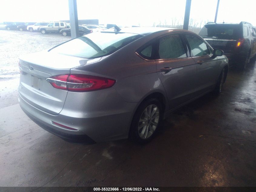 2020 FORD FUSION SE VIN: 3FA6P0H75LR216475