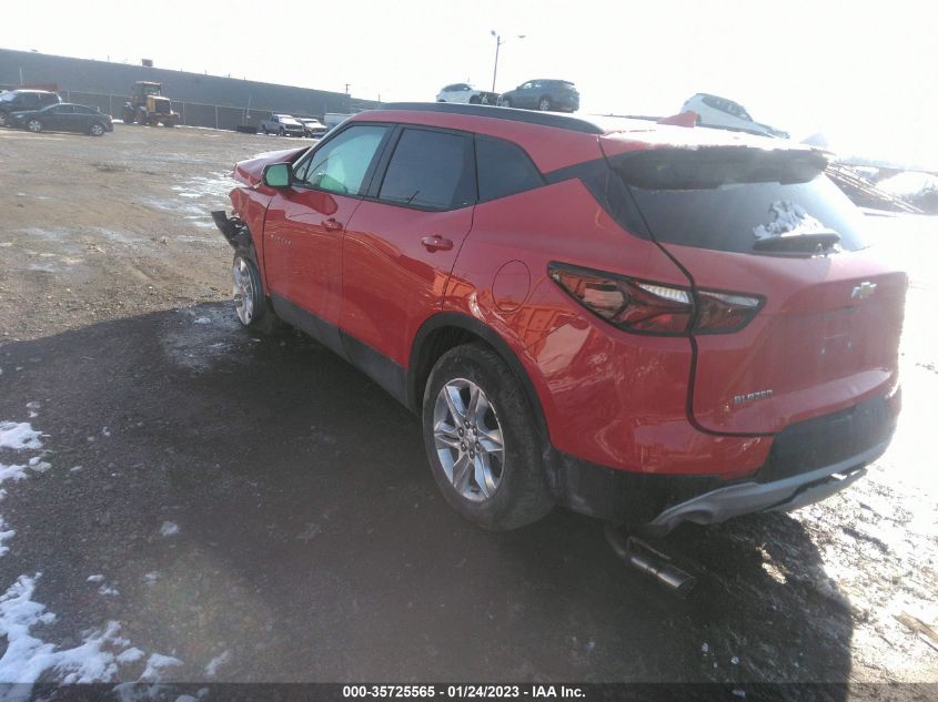 2022 CHEVROLET BLAZER LT VIN: 3GNKBCR42NS118889