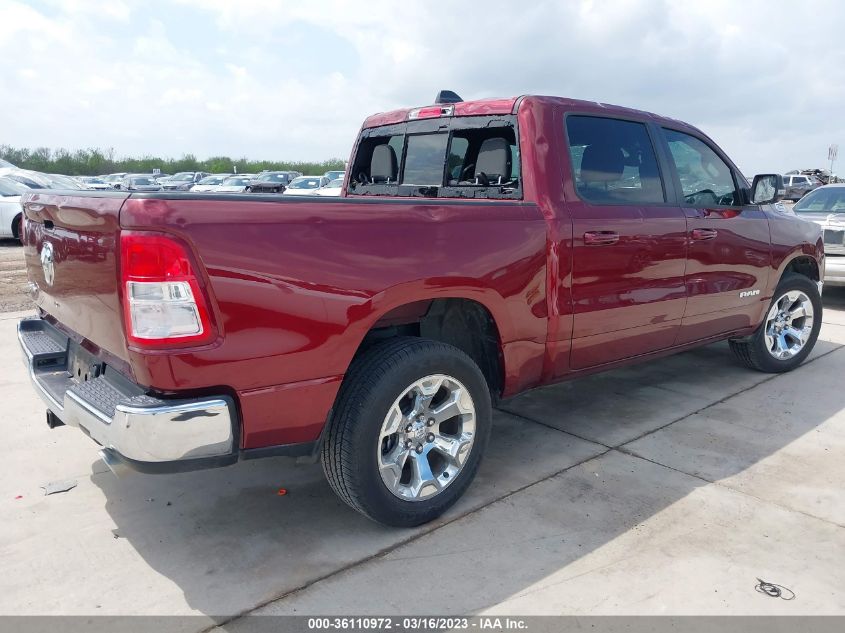 2022 RAM 1500 LONE STAR VIN: 1C6RREFT3NN187196