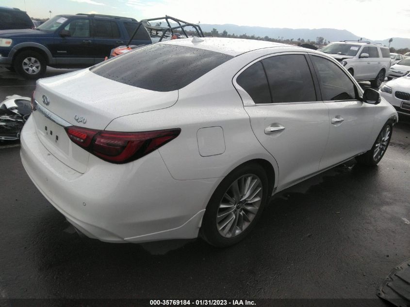 2021 INFINITI Q50 3.0T LUXE VIN: JN1EV7BP7MM706779
