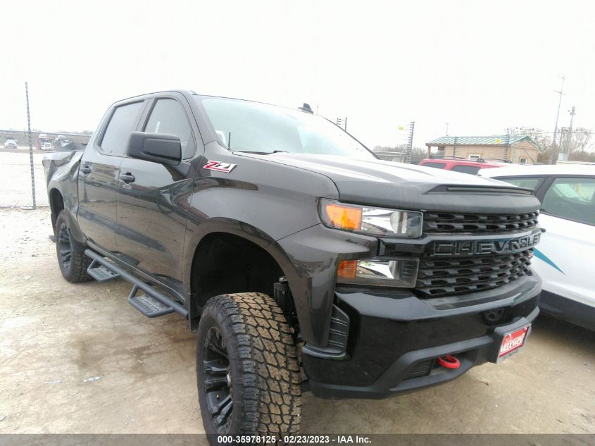 2022 CHEVROLET SILVERADO 1500 LTD CUSTOM TRAIL BOSS VIN: 1GCPYCEK4NZ114282