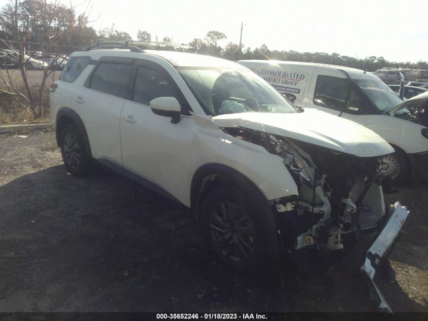 2022 NISSAN PATHFINDER SV VIN: 5N1DR3BC7NC257917