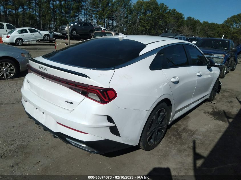 2022 KIA K5 GT-LINE VIN: 5XXG64J2XNG092678