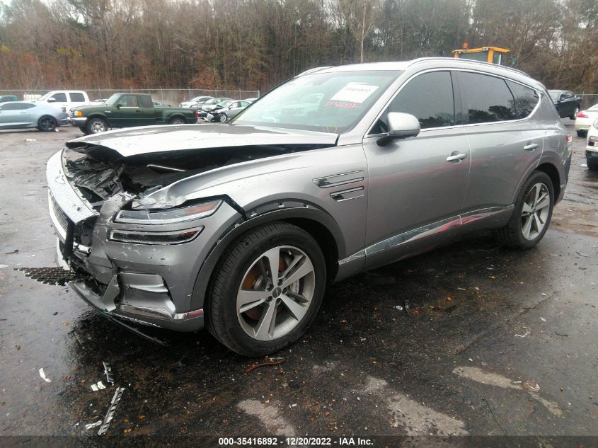 2021 GENESIS GV80 VIN: KMUHCESC3MU036565