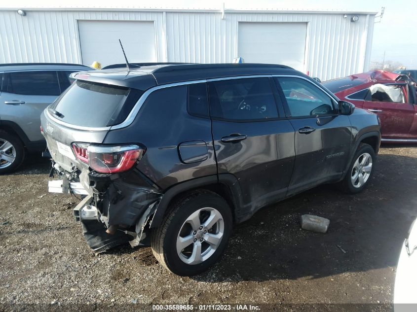 2021 JEEP COMPASS LATITUDE VIN: 3C4NJDBB4MT507405