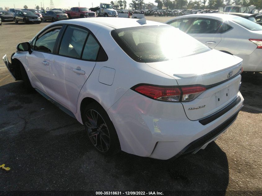 2022 TOYOTA COROLLA SE/SE NIGHTSHADE/APEX SE VIN: JTDS4MCE2N3509699