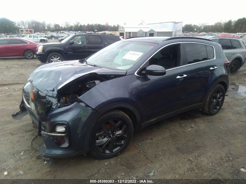 2020 KIA SPORTAGE S VIN: KNDP63AC3L7665428