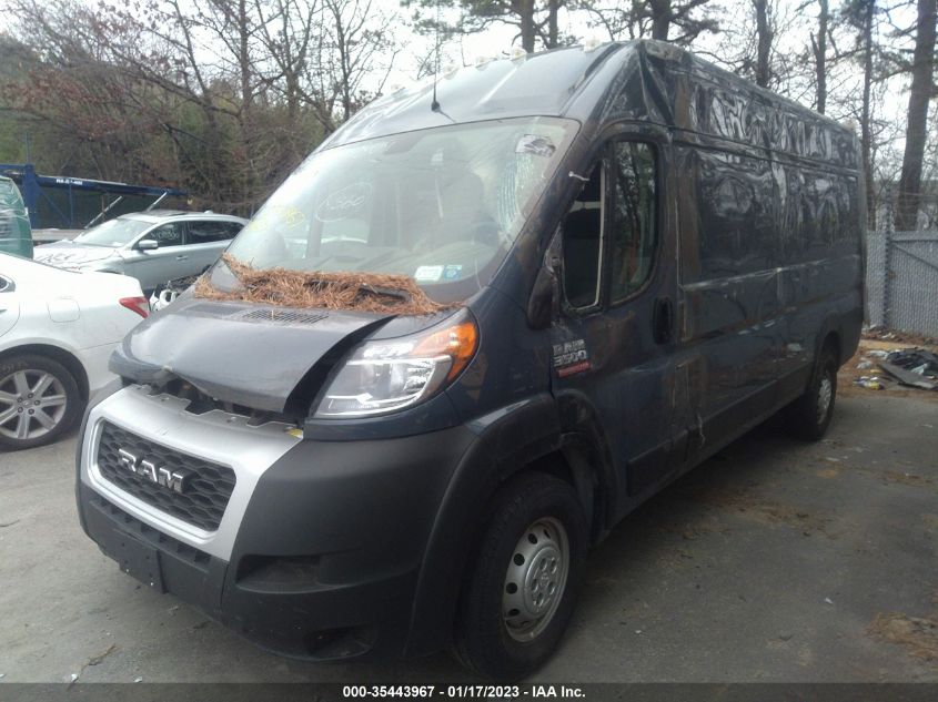 2020 RAM PROMASTER CARGO VAN VIN: 3C6URVJG5LE136160