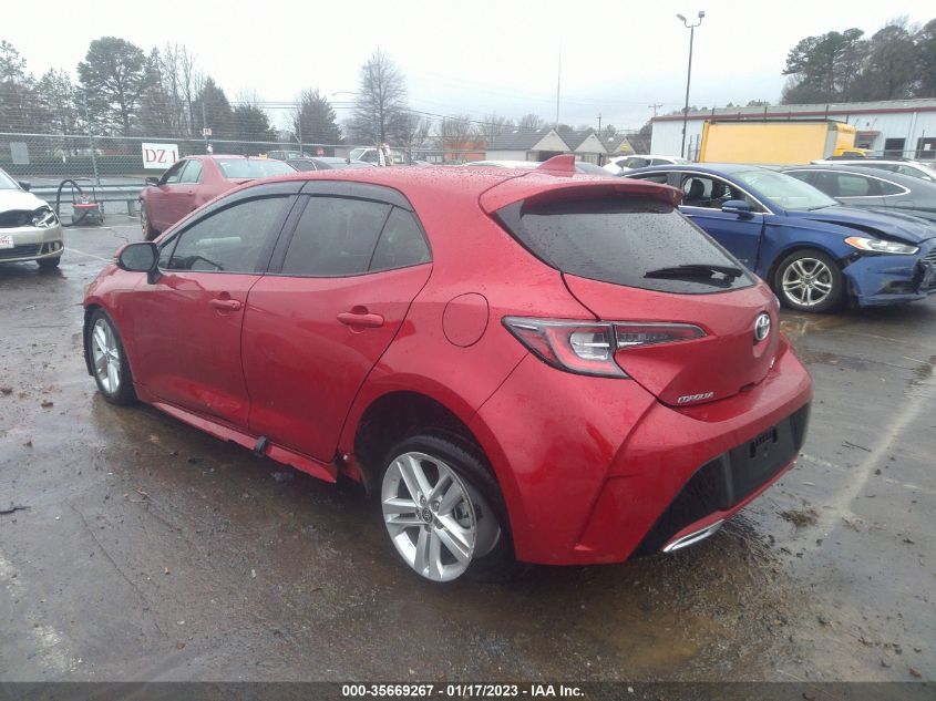 2021 TOYOTA COROLLA HATCHBACK SE/XSE VIN: JTNB4MBE2M3138815