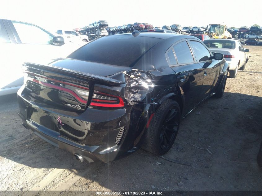 2022 DODGE CHARGER SRT HELLCAT WIDEBODY VIN: 2C3CDXL91NH121700