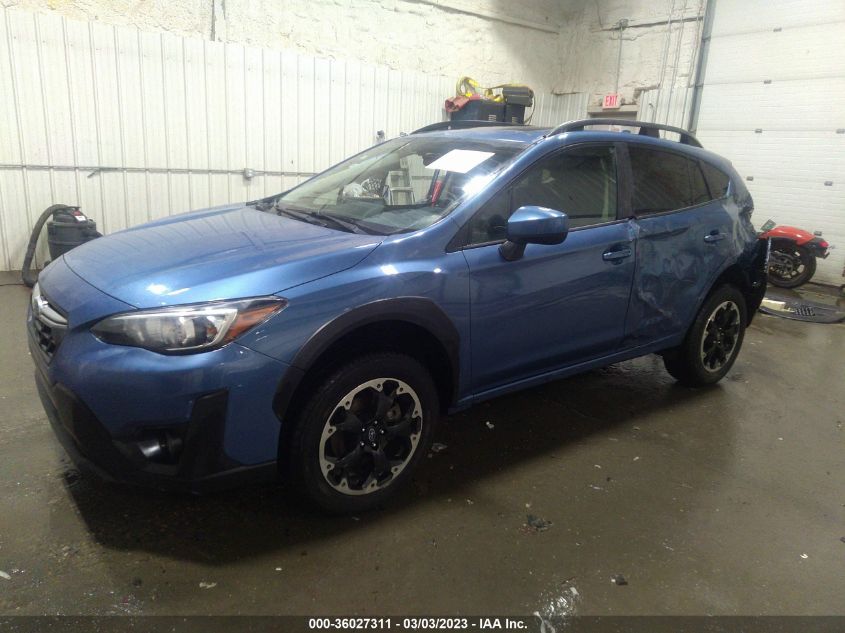 2022 SUBARU CROSSTREK PREMIUM VIN: JF2GTAEC1NH259816