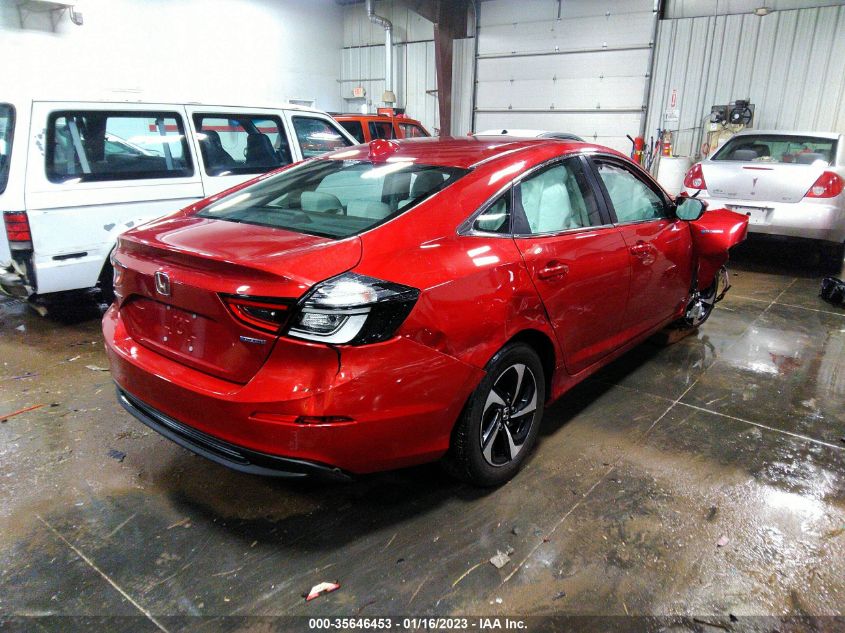 2022 HONDA INSIGHT EX VIN: 19XZE4F53NE003931