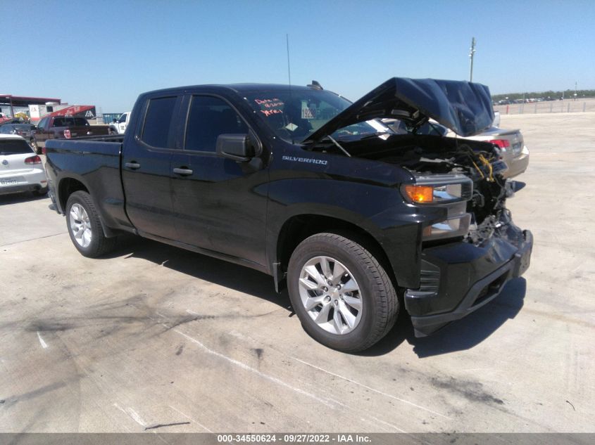 2021 CHEVROLET SILVERADO 1500 CUSTOM VIN: 1GCRWBEK4MZ279420