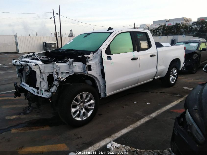 2021 CHEVROLET SILVERADO 1500 CUSTOM VIN: 1GCRWBEK4MZ306762