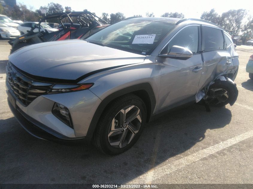 2022 HYUNDAI TUCSON HYBRID LIMITED VIN: KM8JECA11NU074683