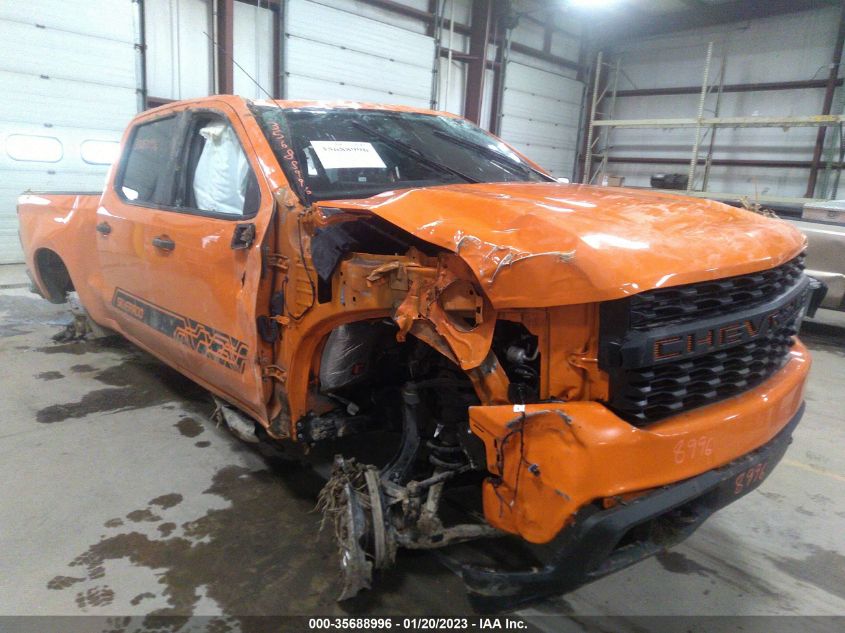 2021 CHEVROLET SILVERADO 1500 WORK TRUCK VIN: 1GCUYAEF0MZ138801