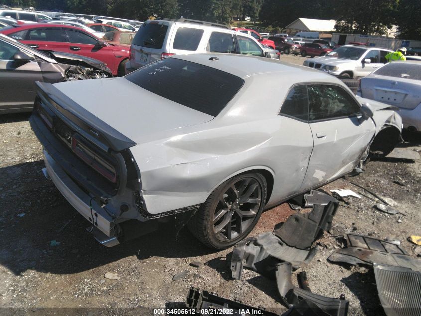 2021 DODGE CHALLENGER R/T VIN: 2C3CDZBT6MH615915