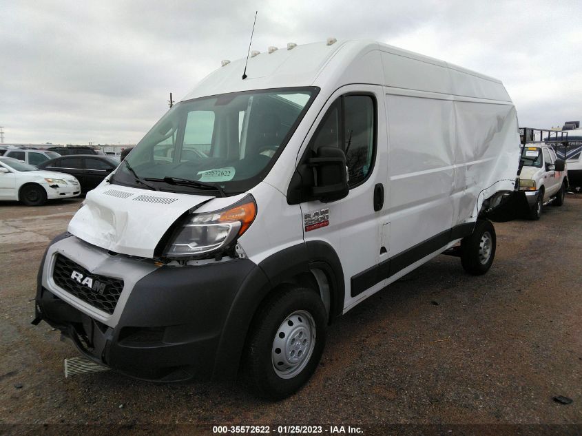 2021 RAM PROMASTER CARGO VAN VIN: 3C6ERVDG4ME500652