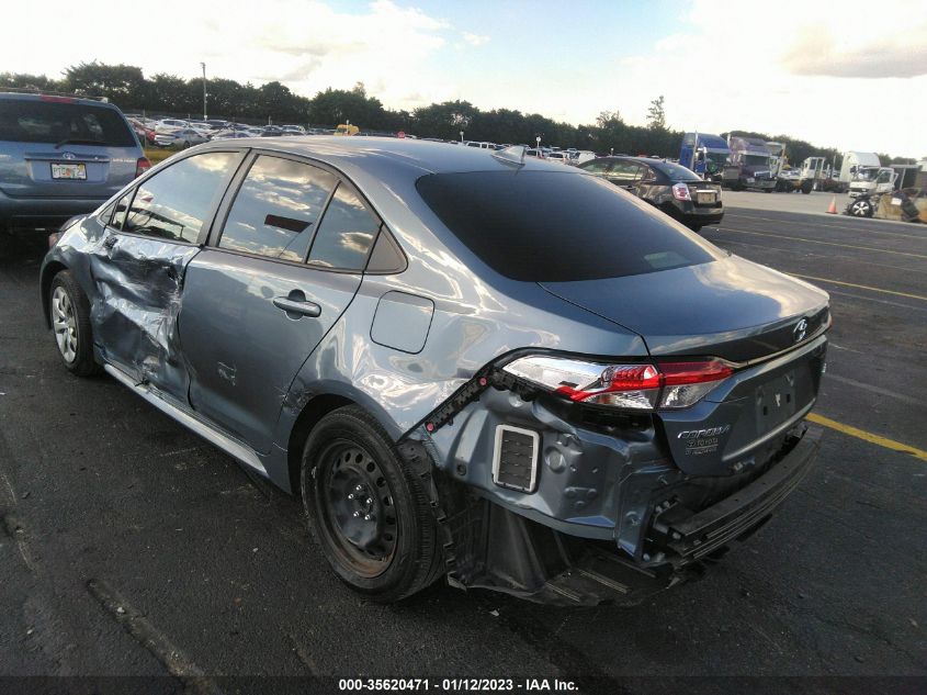 2022 TOYOTA COROLLA LE VIN: JTDEPMAE2N3014670