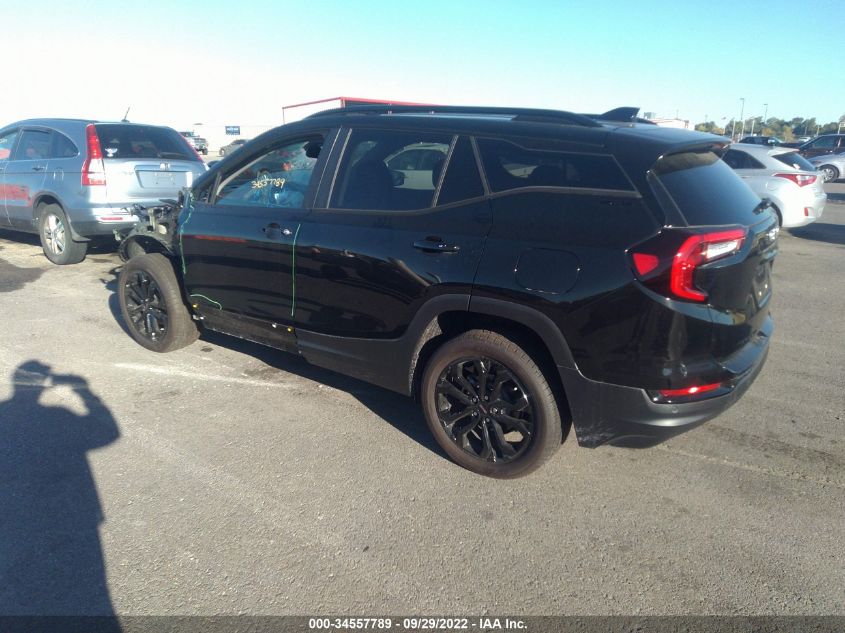 2022 GMC TERRAIN SLE VIN: 3GKALMEV4NL236088