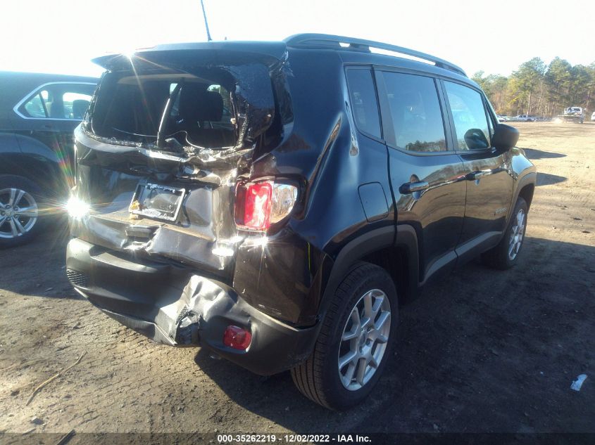 2022 JEEP RENEGADE LATITUDE VIN: ZACNJDB13NPN52638