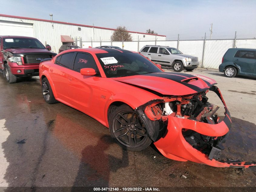 2021 DODGE CHARGER SCAT PACK WIDEBODY VIN: 2C3CDXGJ9MH591427