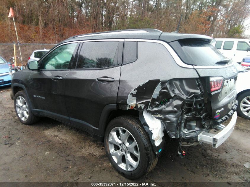 2022 JEEP COMPASS LIMITED VIN: 3C4NJDCB6NT121813