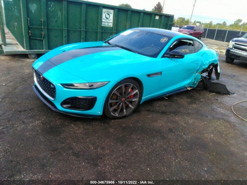 2021 JAGUAR F-TYPE R VIN: SAJD51FE6MCK69699