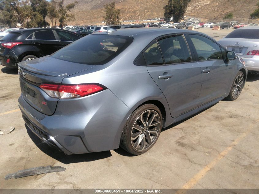 2021 TOYOTA COROLLA SE/NIGHTSHADE/APEX SE VIN: JTDS4MCEXMJ074280